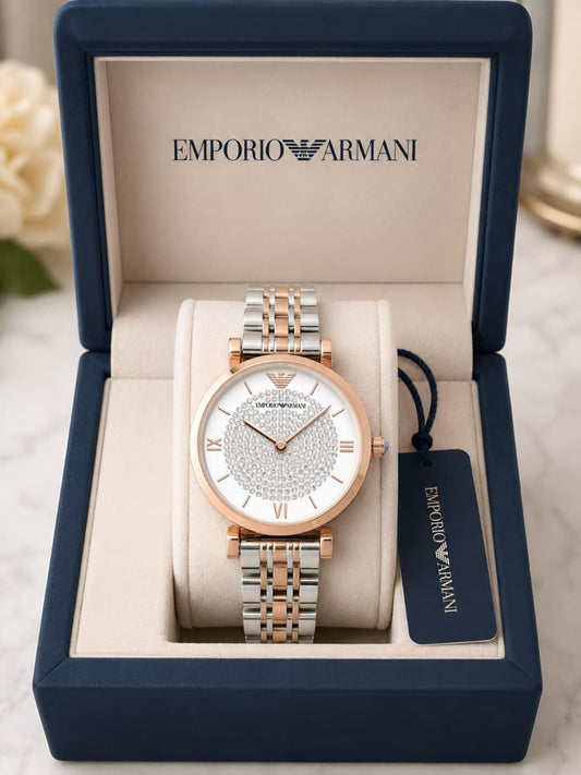 Emporio Armani Two Tone Slim Collection