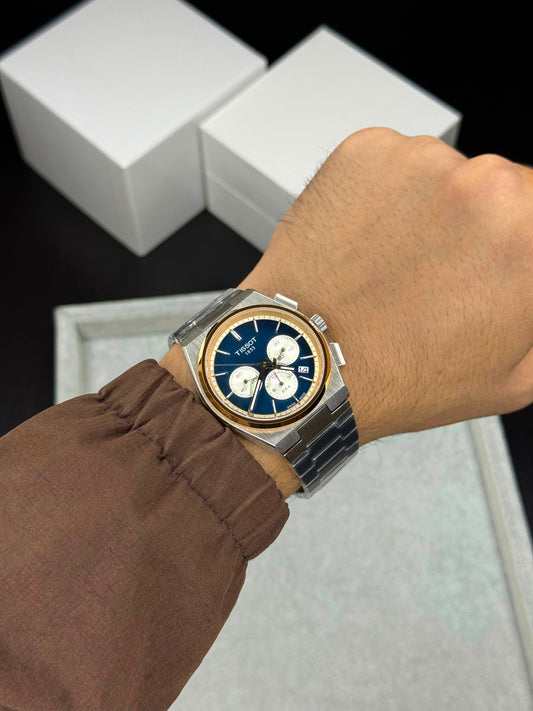 Tissot PRX Automatic Two Tone Chronograph