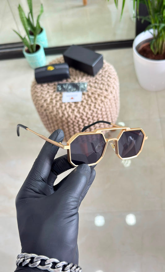 MAYBACH GOLD BLACK SUNGLASSES