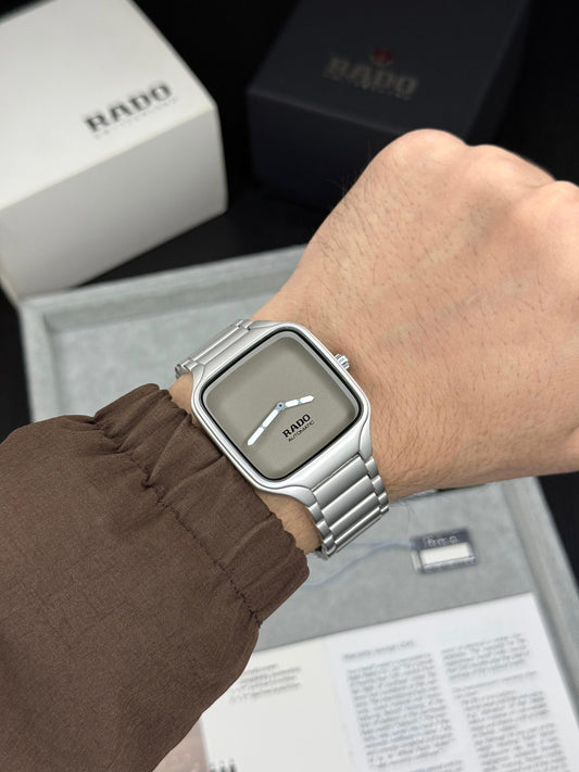 Rado True Square With Grey Dial