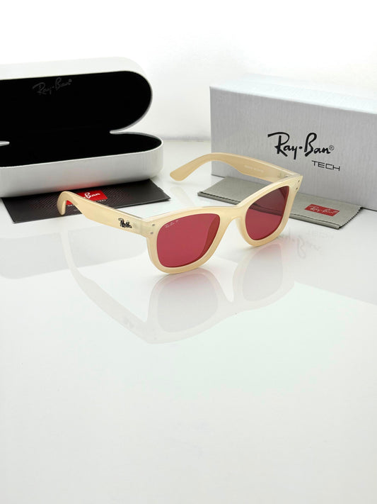 RAYBAN WHITE RED CANDY