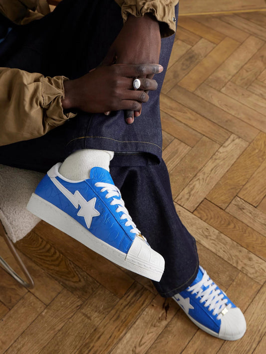 ADIDAS ORIGINALS SUPERSTAR BAPE SKY BLUE