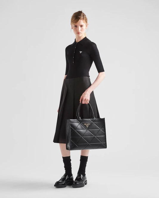 PRADA SYMBOLE BLACK TOTE BAG