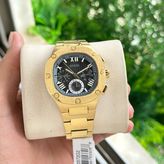 Guess Golden Headline Chronograph With OG BOX