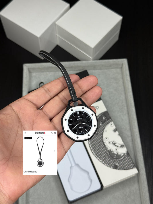 Swatch x Audemars Piguet Black Royal Pop "Ocho Negro"