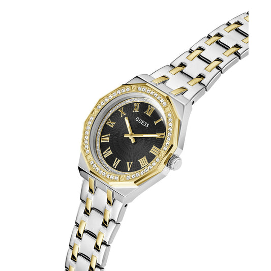 Guess Desire Black Round Dial Quartz Analog Women Watch With OG Box