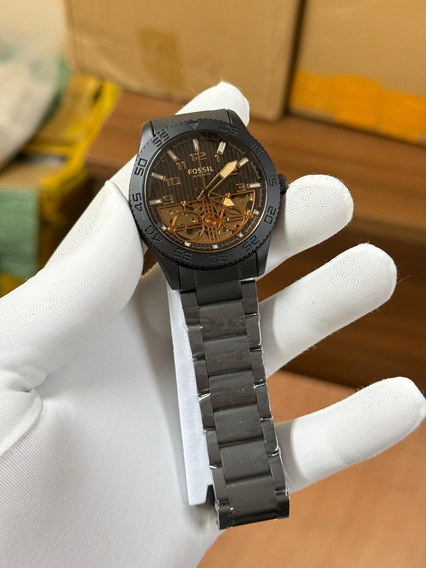 Fossil Automatic New Black Edition