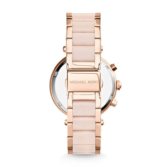 Michael Kors Analog Rose Dial Women's Watch-MK5896 Japanese Quality