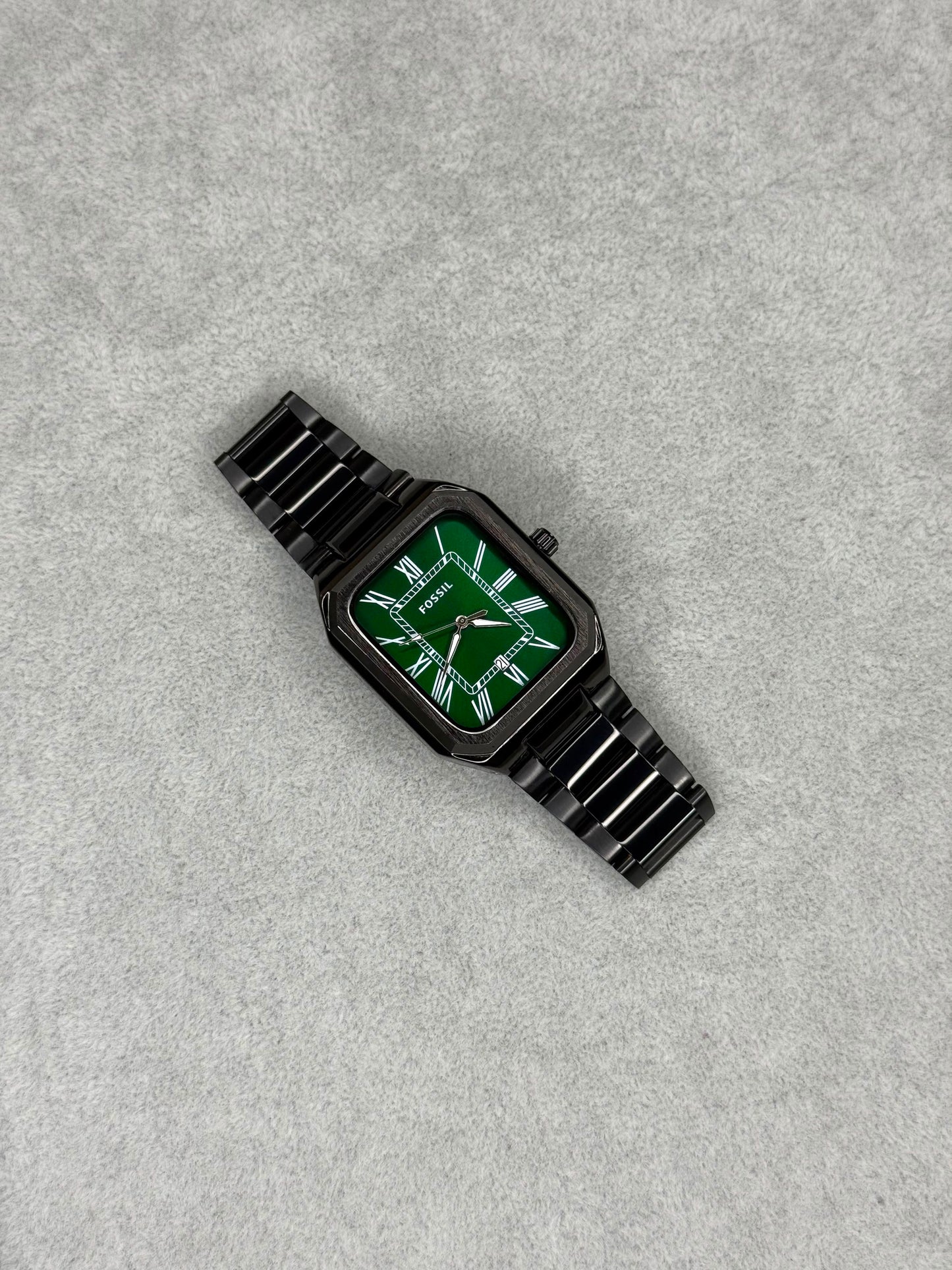 Fossil Green Crossby Analog Watch