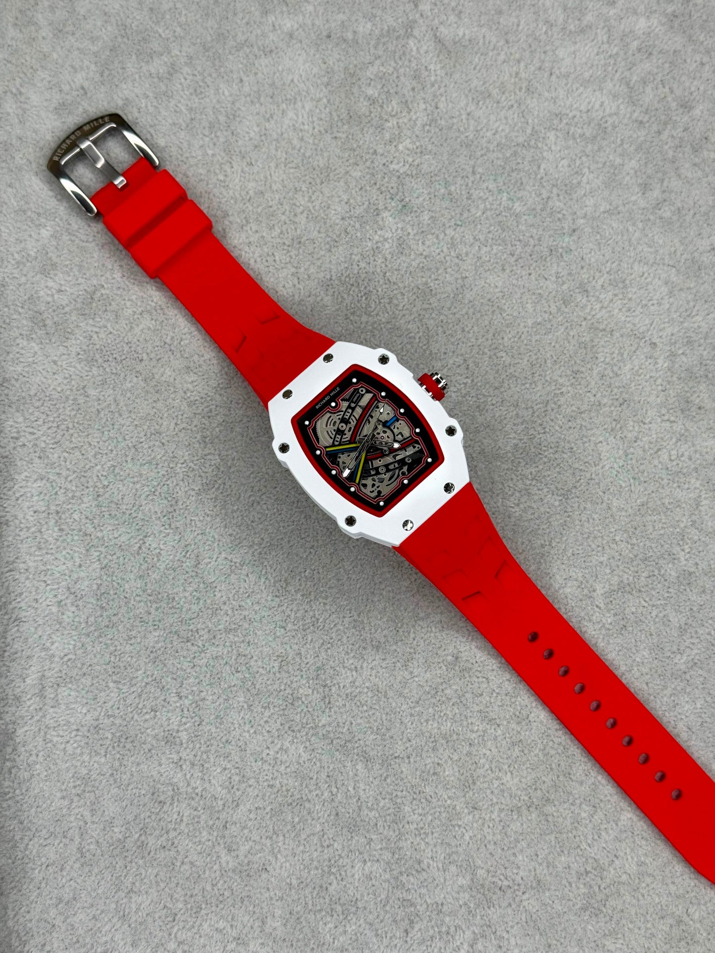 Richard Mille Square Skeleton Red Edition