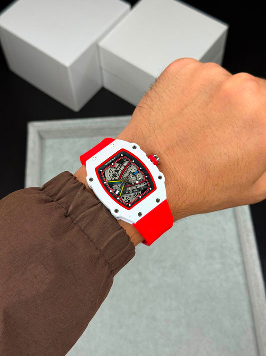 Richard Mille Square Skeleton Red Edition