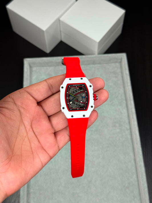 Richard Mille Square Skeleton Red Edition