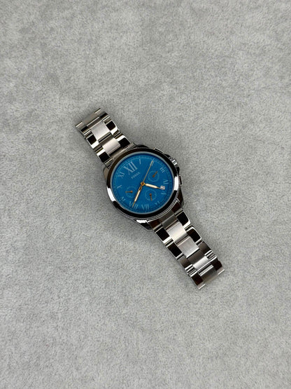 Fossil Grant Silver Blue Watch