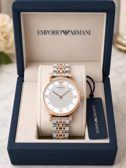 Emporio Armani Two Tone Slim Collection