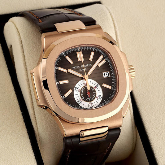 Patek Philippe Brown Exclusive Nautilus With OG Box
