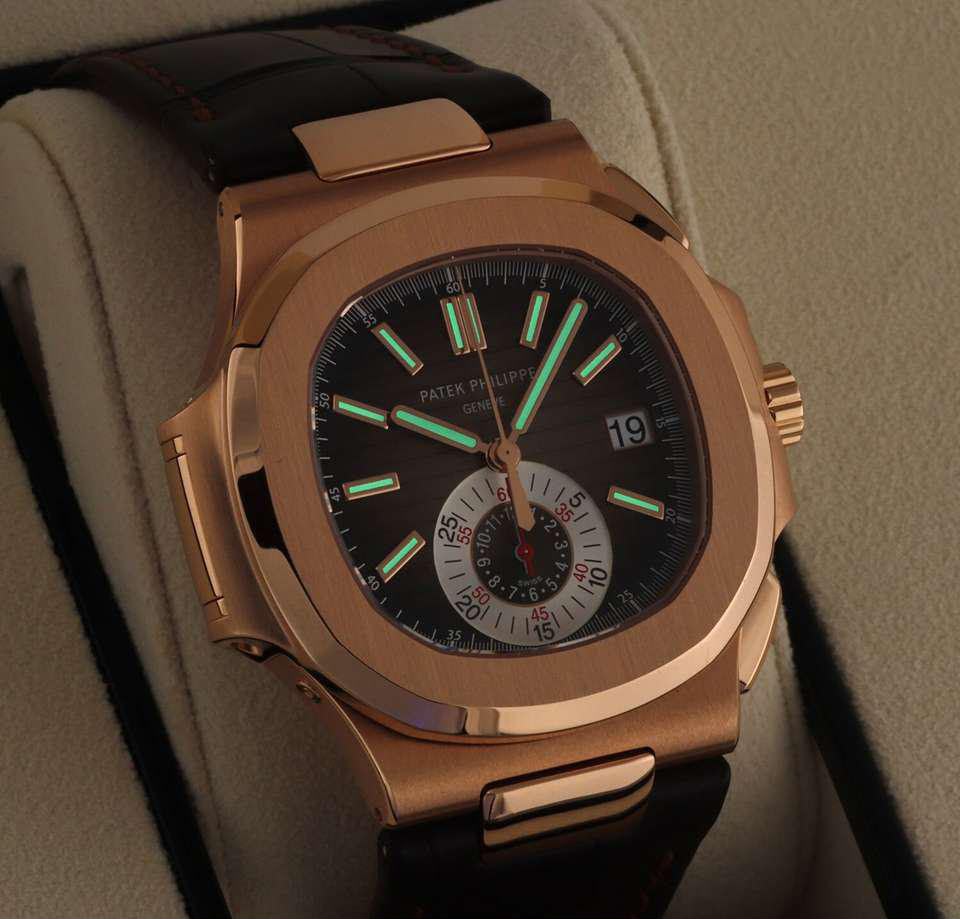 Patek Philippe Brown Exclusive Nautilus With OG Box