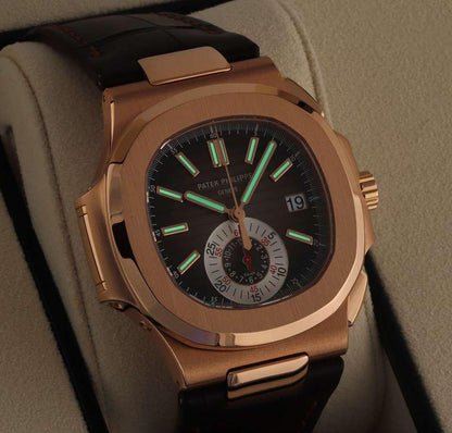 Patek Philippe Brown Exclusive Nautilus With OG Box