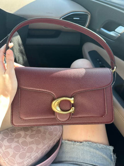 COACH MAROON TABBY