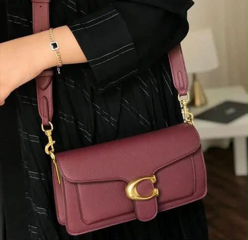 COACH MAROON TABBY