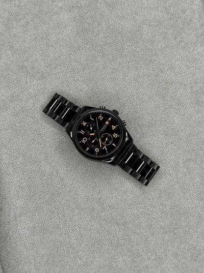 Fossil Grant Rose Black Chronograph Edition