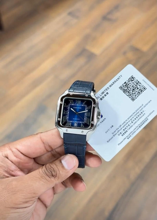 Cartier Blue Automatic DE SANTOS