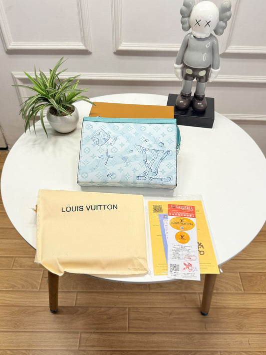 LOUIS VUITTON LV OCEAN MONOGRAM TOILETRY BAG WITH BOX