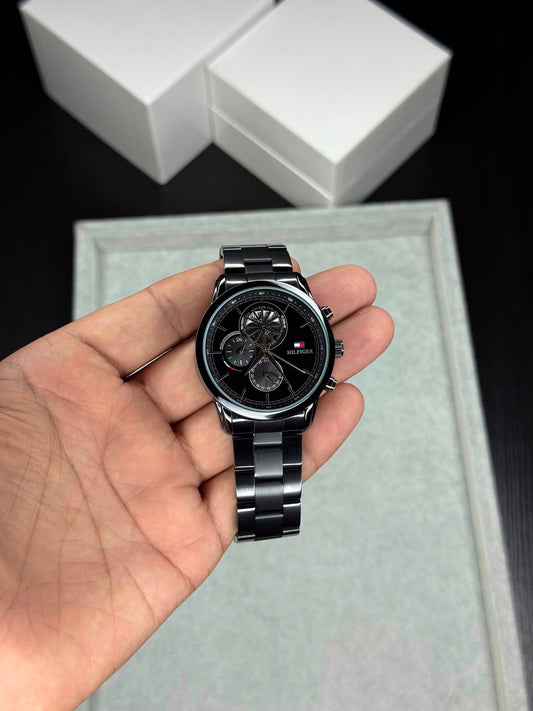 Tommy Hilfiger Black Multifunction