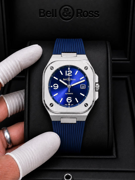 Bell & Ross Original Model BR05A-BLU-ST/SRB