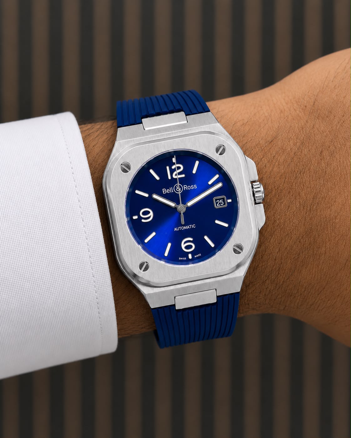 Bell & Ross Original Model BR05A-BLU-ST/SRB