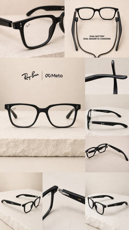 RAYBAN WAYFARER FLEX AI Smart Audio Glasses