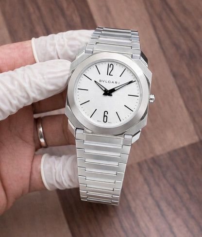 Bvlgari New Lee Ufan Limited Edition and Tourbillon Marble Octo Finissimos