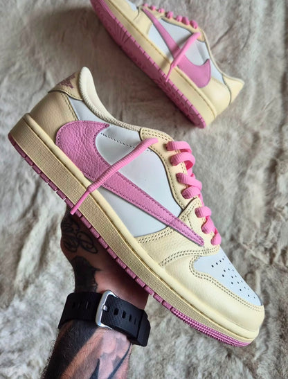 Nike Travis Scott X Air Jordan 1 Retro Low OG Shy Pink