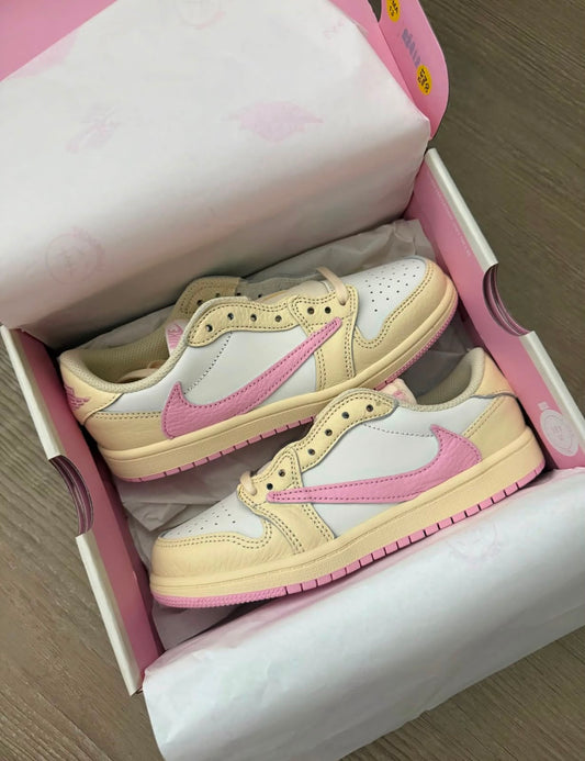 Nike Travis Scott X Air Jordan 1 Retro Low OG Shy Pink