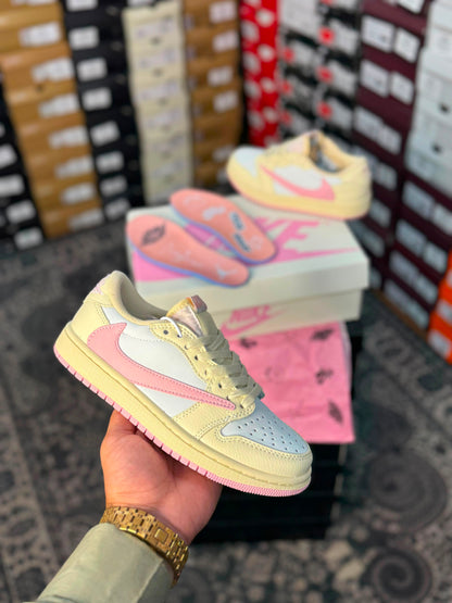 Nike Travis Scott X Air Jordan 1 Retro Low OG Shy Pink