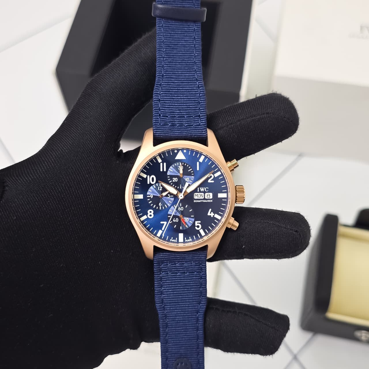 WC SCHAFFHAUSEN PILOT'S CHRONOGRAPH IW388109