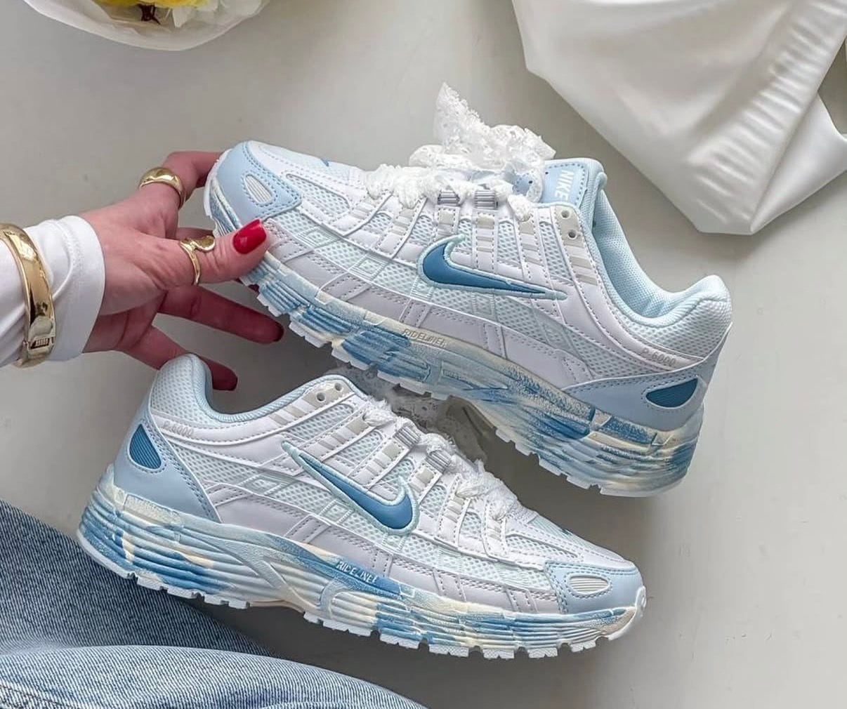 NIKE P-6000 TRAINER CUSTOM SKY