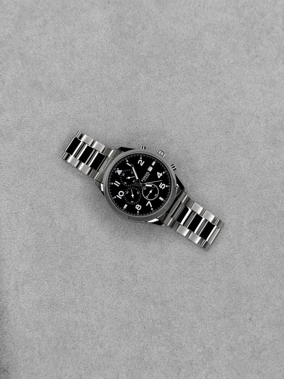 Fossil Grant Chronograph Silver