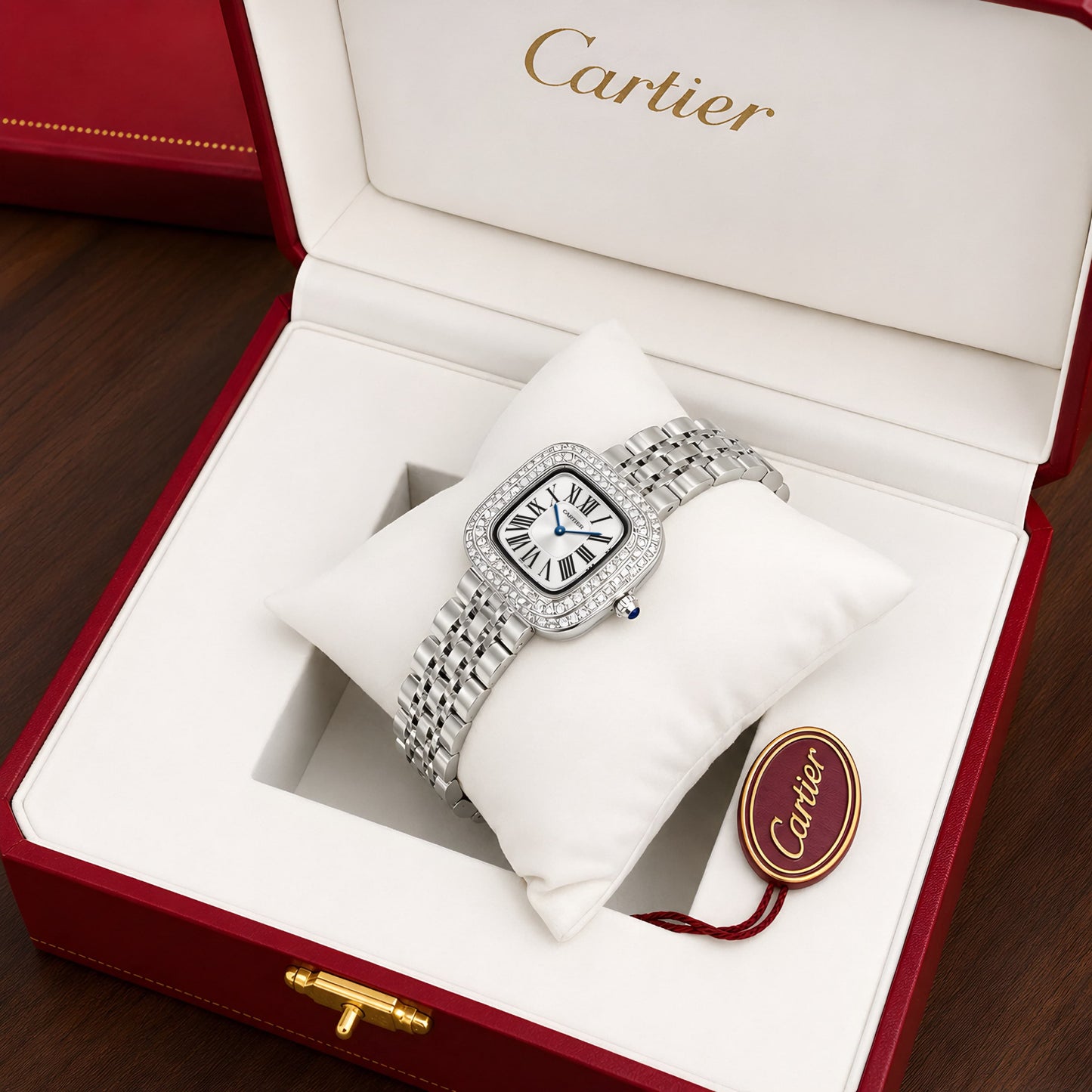 Cartier Coussin de Cartier Silver