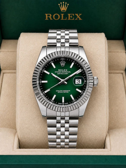 Rolex Datejust 41 Green Ombré