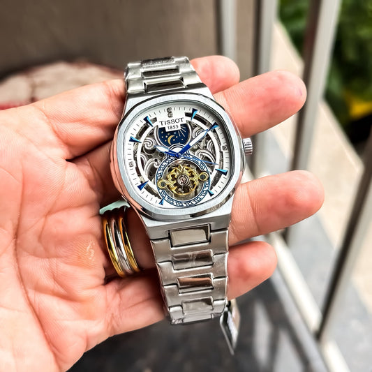 Tissot Silver Sun-Moon Automatic