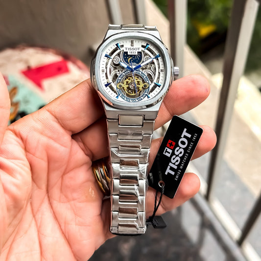 Tissot Silver Sun-Moon Automatic
