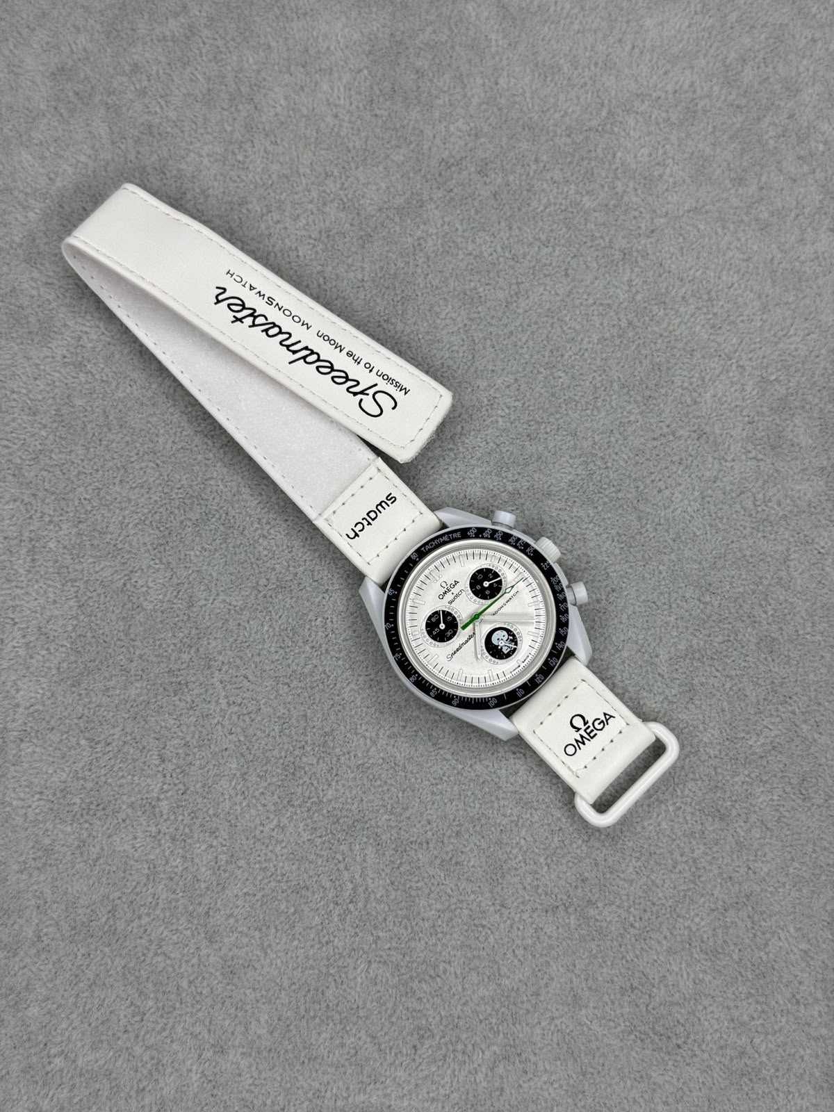 Swatch x Omega White Bioceramic Moonswatch