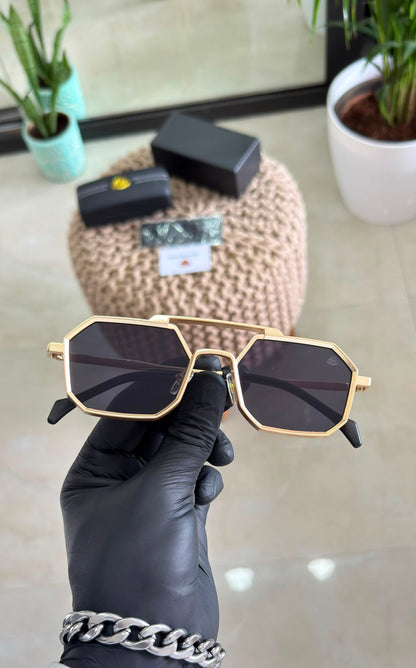 MAYBACH GOLD BLACK SUNGLASSES