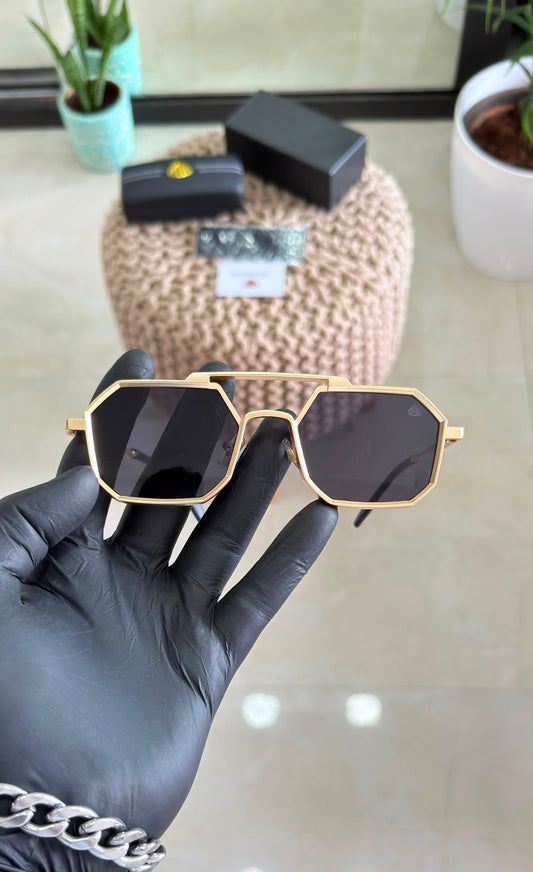 MAYBACH GOLD BLACK SUNGLASSES