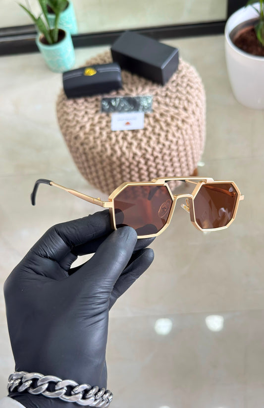 MAYBACH GOLD BROWN SUNGLASSES