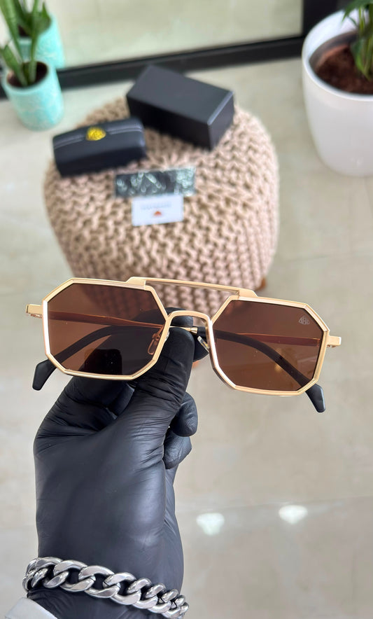 MAYBACH GOLD BROWN SUNGLASSES