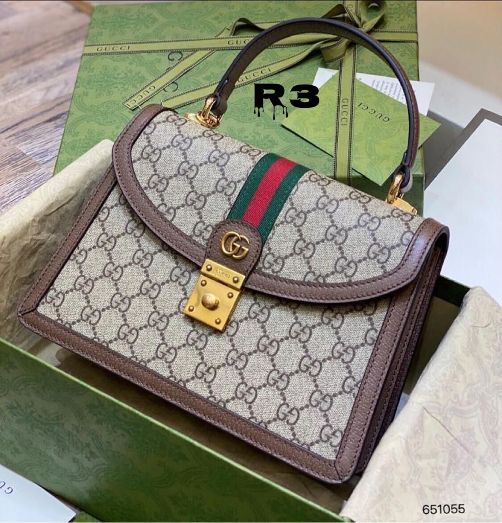 GUCCI PADLOCK PRESS LOCK SHOULDER BAG