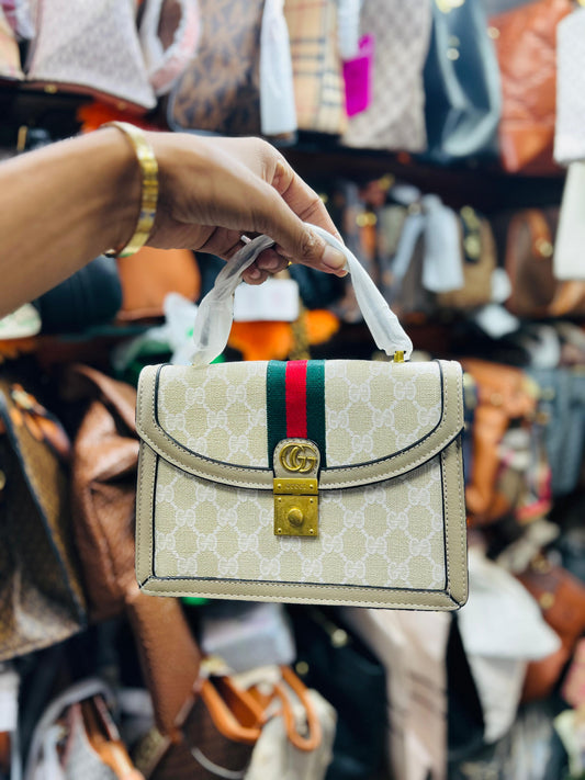 GUCCI PADLOCK PRESS LOCK SHOULDER BAG