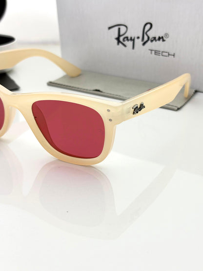 RAYBAN WHITE RED CANDY