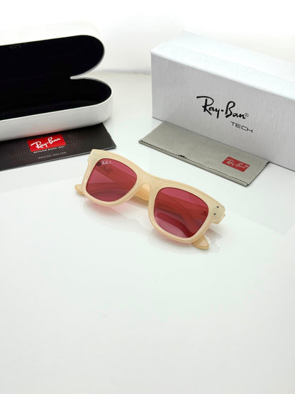RAYBAN WHITE RED CANDY